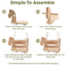 Eco Friendly Horse Swing Set
