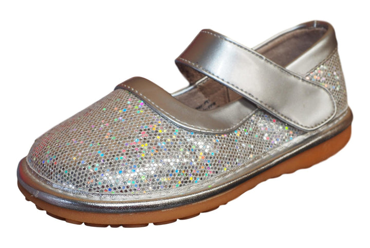 Silver Sparkle Mary Jane Shoe