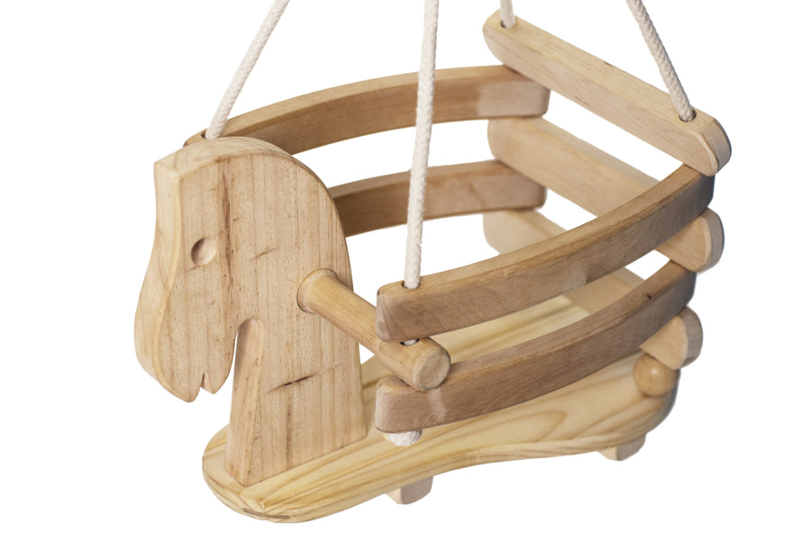 Eco Friendly Horse Swing Set